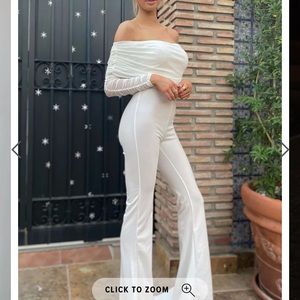 Kendall Ruched jumpsuit from Fashion Nova